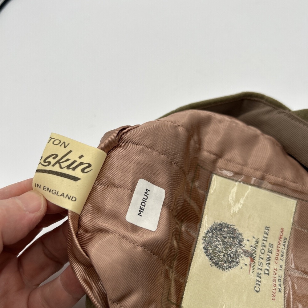 Stylish Olive Men's Flat Cap - Picture 8 of 11